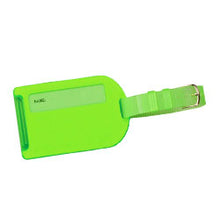 Load image into Gallery viewer, Luggage Tag - Neon Plastic