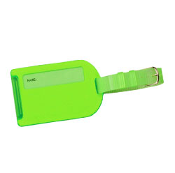 Luggage Tag - Neon Plastic