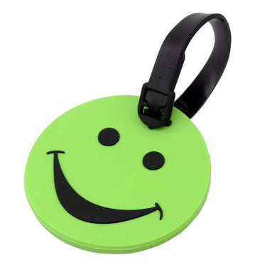 Smiley Face Luggage Tag