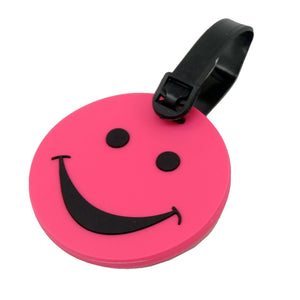 Smiley Face Luggage Tag