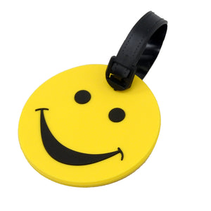 Smiley Face Luggage Tag