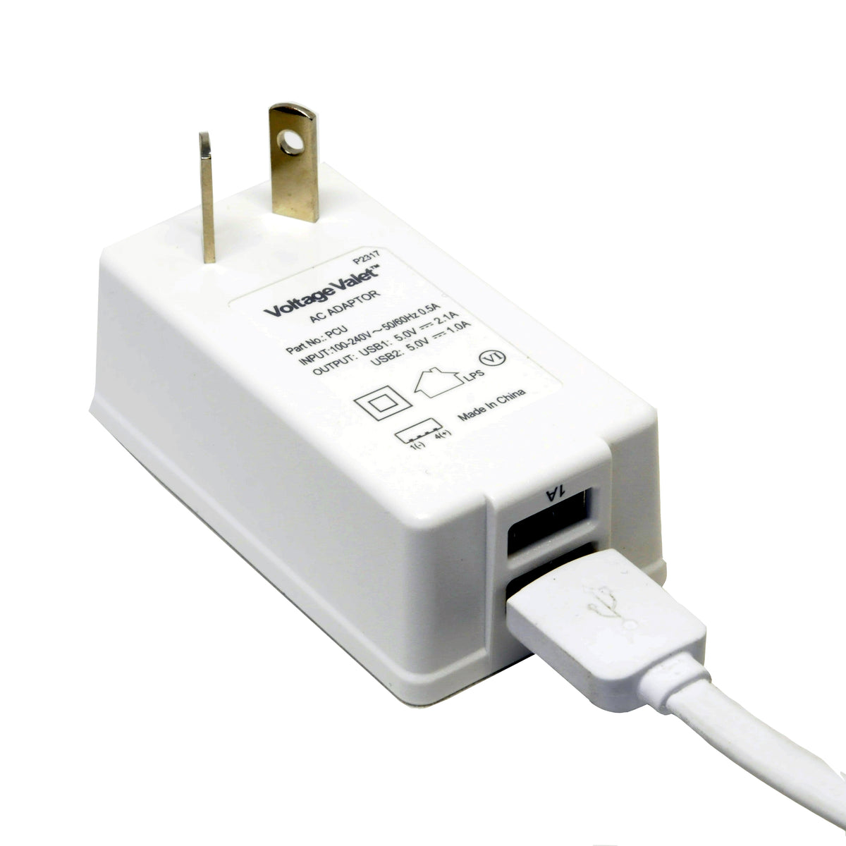 Adapter Plug With 2 Port USB - PCU | Australia / New Zealand / China ...
