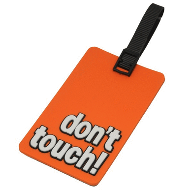 Luggage Tag - Expressions | Don't Touch