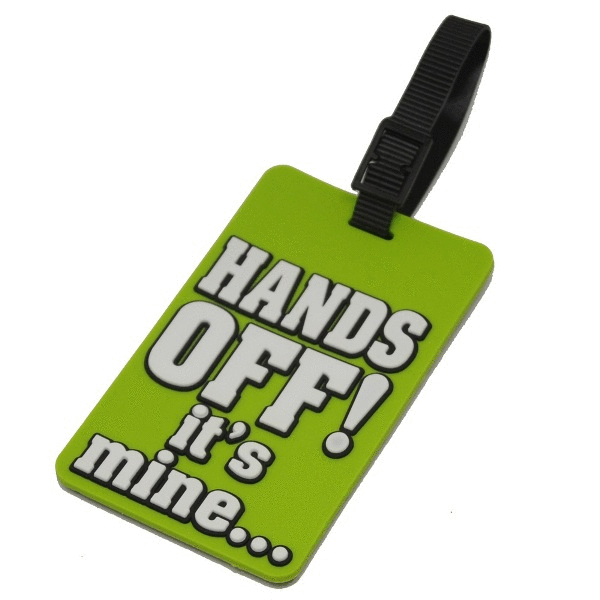 Luggage Tag - Expressions | Hands Off