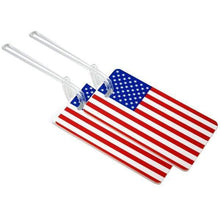 Load image into Gallery viewer, US Flag Luggage Tag